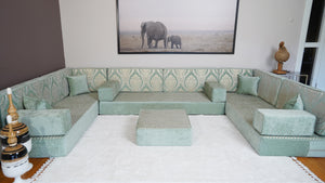 4 Thickness Floor Cushions Arabic Sofa