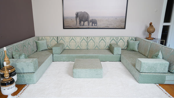 4 Thickness Floor Cushions Arabic Sofa