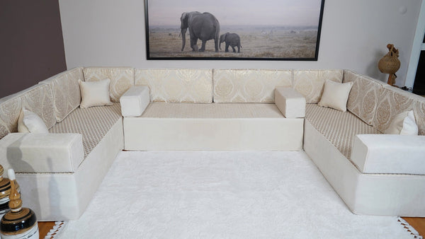 4 Thickness Diwan Sofa Sets