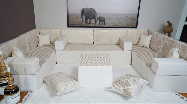 4 Thickness Diwan Sofa Sets