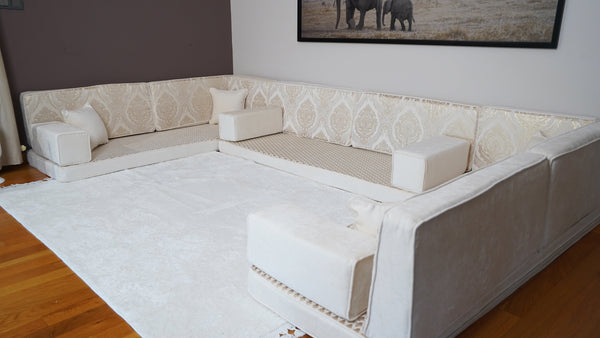 4 Thickness Diwan Sofa Sets