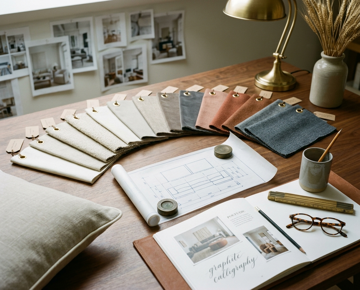 Interior design partners — measured, made, delivered.