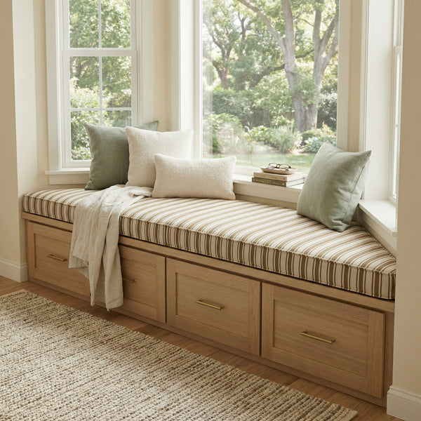 Trapezium Bench/Sofa Seat Cushions