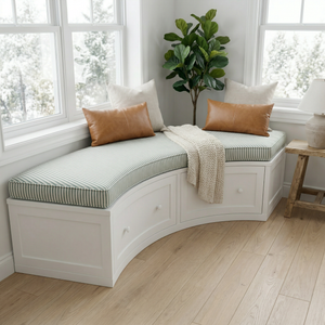 Curved Indoor Bench Cushions