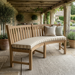 Curved Indoor Bench Cushions