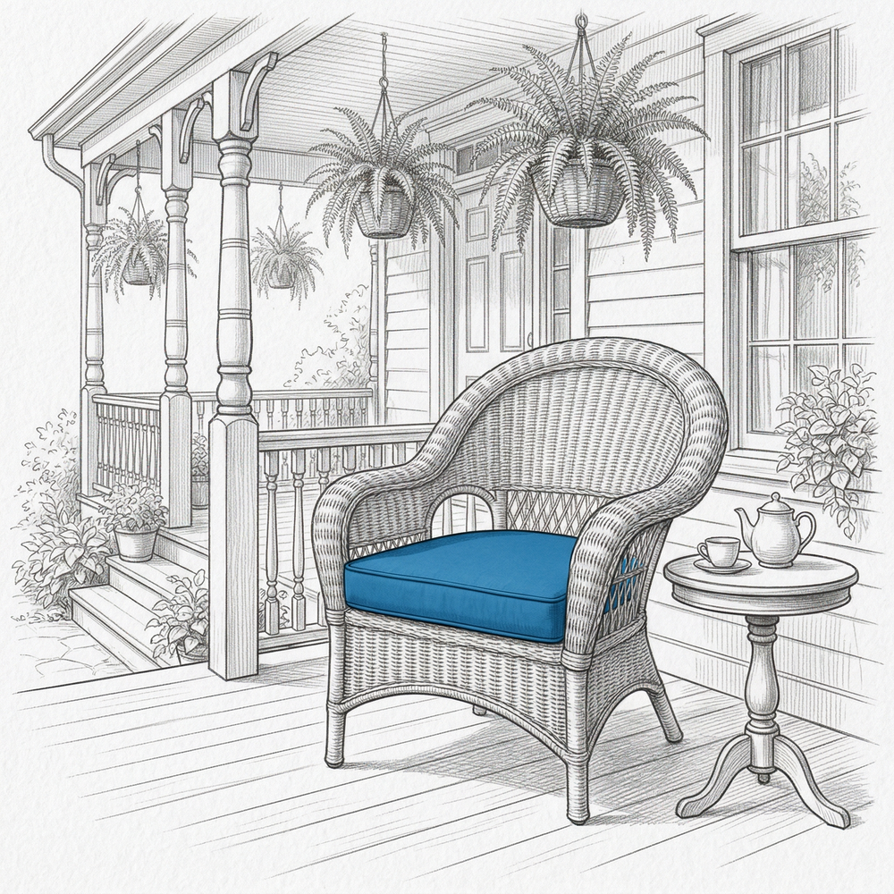 Curved Chair Cushions