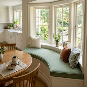 Curved Indoor Bench Cushions