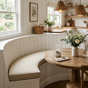 Curved Indoor Bench Cushions