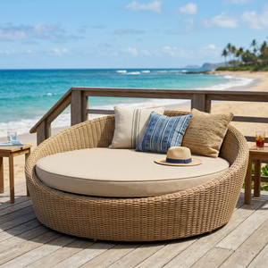 Round Boat Cushion