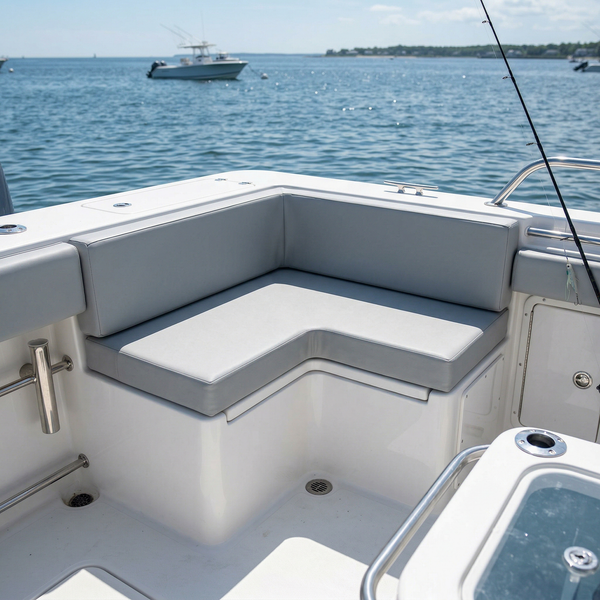 L-Shaped Boat Cushions