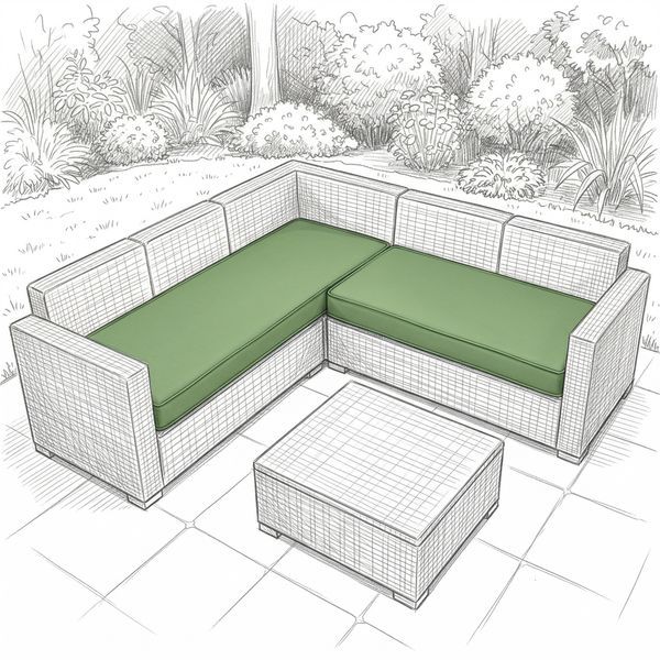 Concrete Bench Cushions