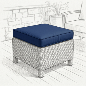 Ottoman Foam Cushions