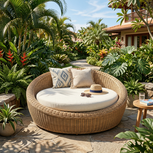Round Boat Cushion