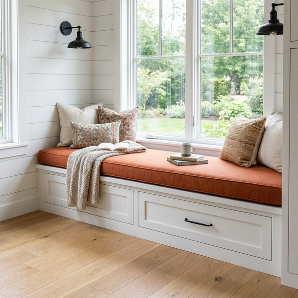 Trapezium Bench/Sofa Seat Cushions