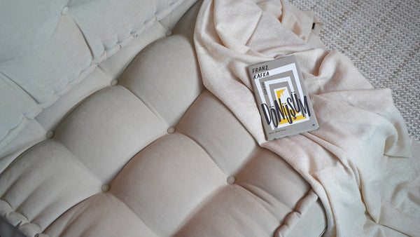 Thick Linen Tufted Floor Cushion 4