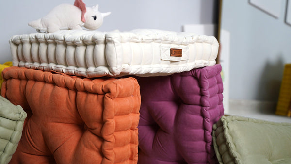 Tufted Floor Cushion Daybed 10