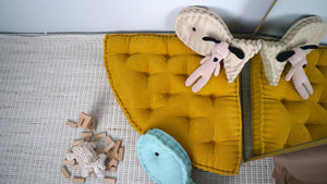Velvet Floor Cushion Bohemian 7