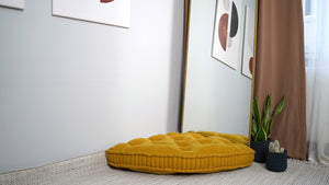 Velvet Floor Cushion Bohemian 8