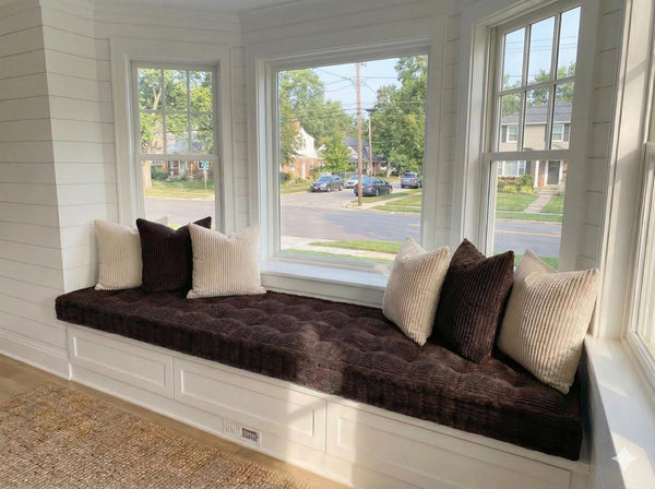 Trapezoid Tufted Bench 13