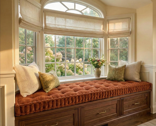 Trapezoid Tufted Bench 11