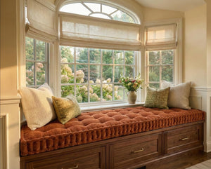 Corduroy Tufted Bench 9