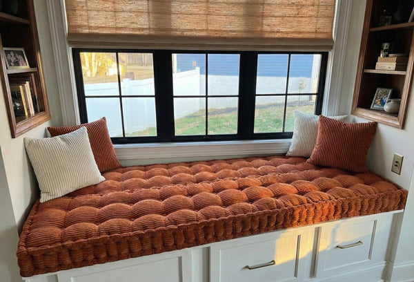 Corduroy Tufted Bench 3