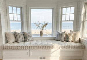 Corduroy Tufted Bench 15