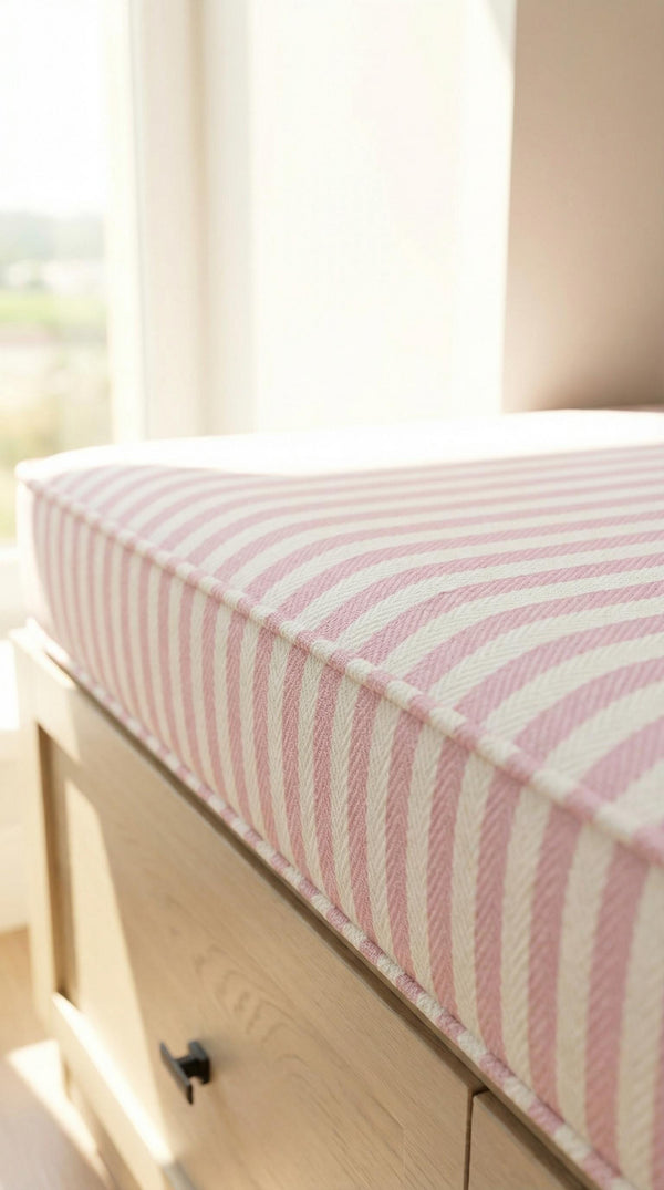 Custom Linen Bench Cushion 16