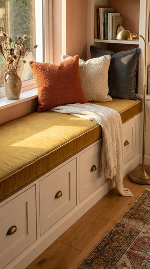 Velvet Seat Cushion 11
