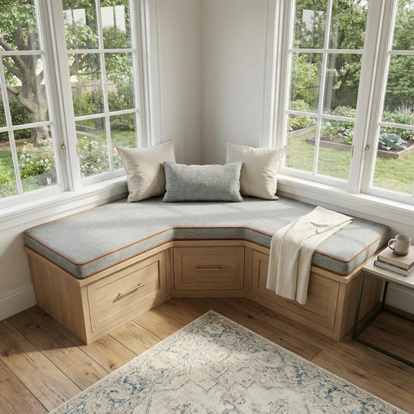 Trapezoid Bench Cushion 15