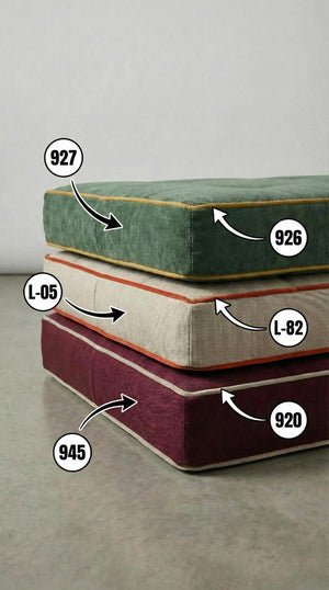 Custom Linen Bench Cushion 2