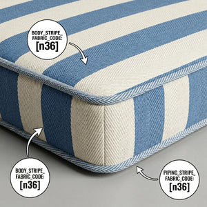 Custom Linen Bench Cushion 9