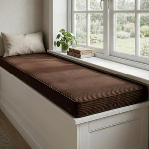 Custom Corduroy Bench Cushion 13