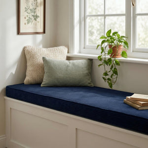 Custom Corduroy Bench Cushion 18