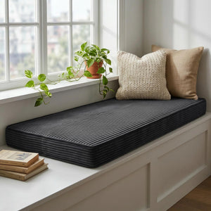 Custom Corduroy Bench Cushion 11