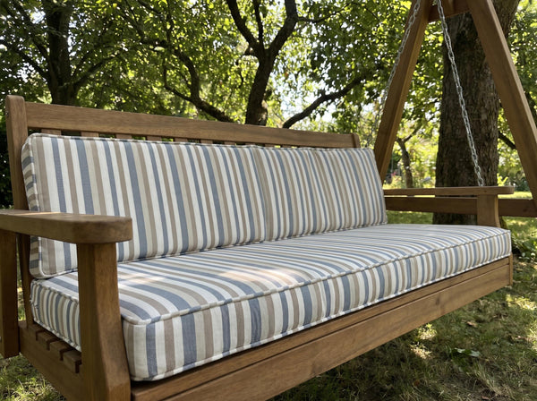 Custom Outdoor Bench Cushion – Waterproof, UV-Resistant