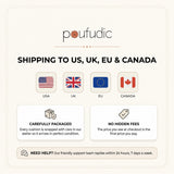Graphic about shipping and packaging with country flags