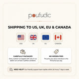 Graphic about shipping and packaging with country flags