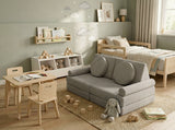 Custom Modular Kids Play Sofa, Corduroy Toddler Play Couch, Convertible Foam Floor Sofa for Playroom, Montessori Nursery