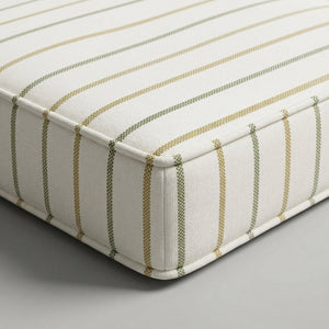 Custom Outdoor Seat Cushion with Piping, Made-to-Measure Box Edge Patio Bench Cushion, Waterproof Chair Seat Pad, Window