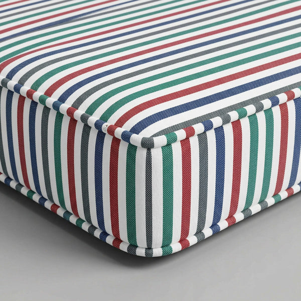 Custom Outdoor Seat Cushion with Piping, Made-to-Measure Box Edge Patio Bench Cushion, Waterproof Chair Seat Pad, Window