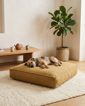 Custom Window Seat Cushion, Made-to-Measure Bench Seat Pad, Pet-Friendly Giza Cotton Cushion, Banquette Booth Nook Cushi