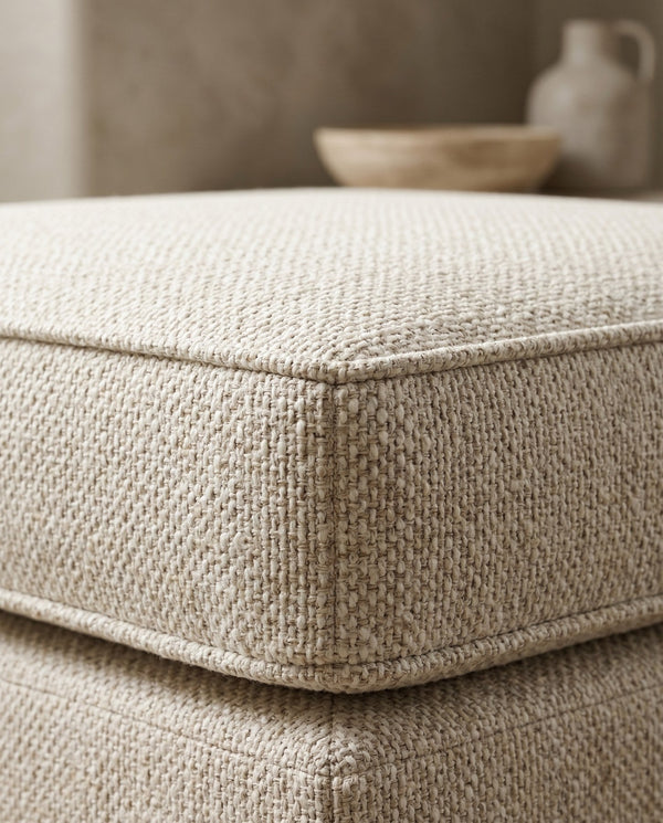 Custom Window Seat Cushion with Piping – Boxed Edge