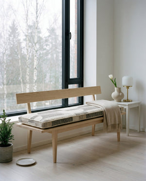 Custom Bench Cushion with Foam, Made-to-Measure Window Seat Cushion, Banquette Bench Seat Pad, Reading Nook Cushion, Pip
