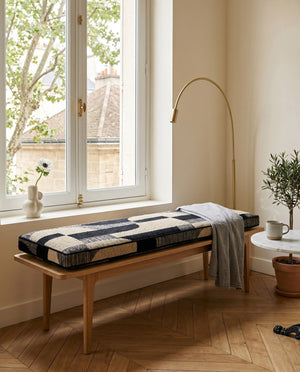 Custom Bench Cushion with Foam, Made-to-Measure Window Seat Cushion, Banquette Bench Seat Pad, Reading Nook Cushion, Pip