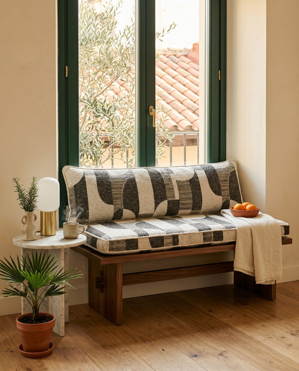 Custom Bench Cushion with Foam, Made-to-Measure Window Seat Cushion, Banquette Bench Seat Pad, Reading Nook Cushion, Pip