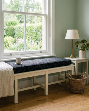 Custom Bench Cushion with Foam, Made-to-Measure Window Seat Cushion, Banquette Bench Seat Pad, Reading Nook Cushion, Pip