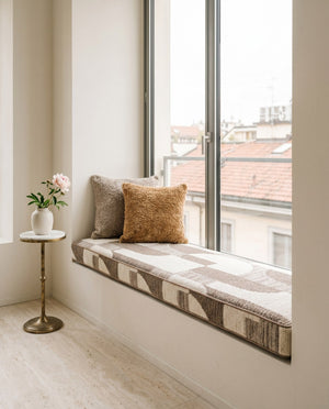 Custom Bench Cushion with Foam, Made-to-Measure Window Seat Cushion, Banquette Bench Seat Pad, Reading Nook Cushion, Pip