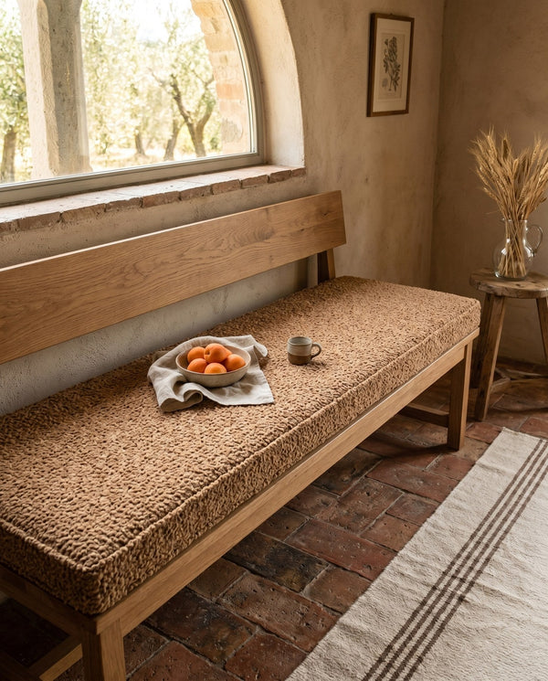 Custom Bench Cushion with Foam, Made-to-Measure Window Seat Cushion, Banquette Bench Seat Pad, Reading Nook Cushion, Pip