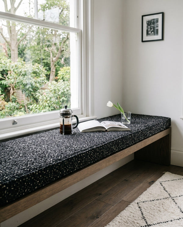 Custom Bench Cushion with Foam, Made-to-Measure Window Seat Cushion, Banquette Bench Seat Pad, Reading Nook Cushion, Pip